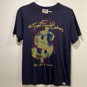 Juicy couture the trust fund babies blue t shirt size M